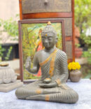 Athepoo-a brass sitting buddha statue