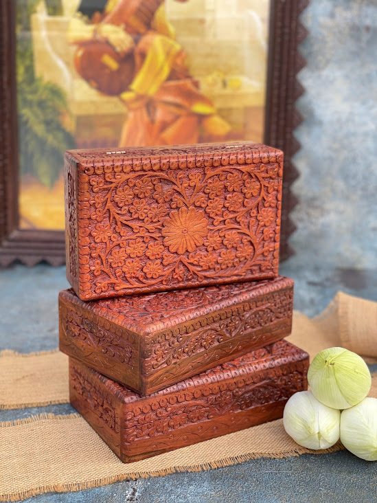 Athepoo-Wooden jewel box