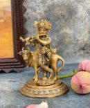Athepoo- Lord Krishna (5.3"x5.3"x7.5")