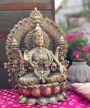 athepoo-Goddess Maha Lakshmi (11"x7"x14.5")