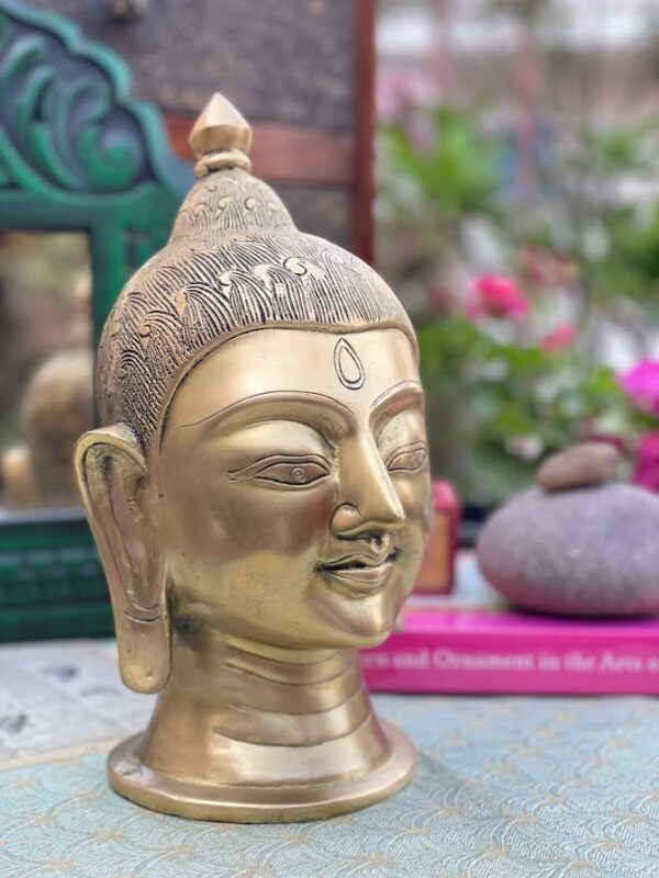 athepoo-Buddha Head(6"x4.5"x10")