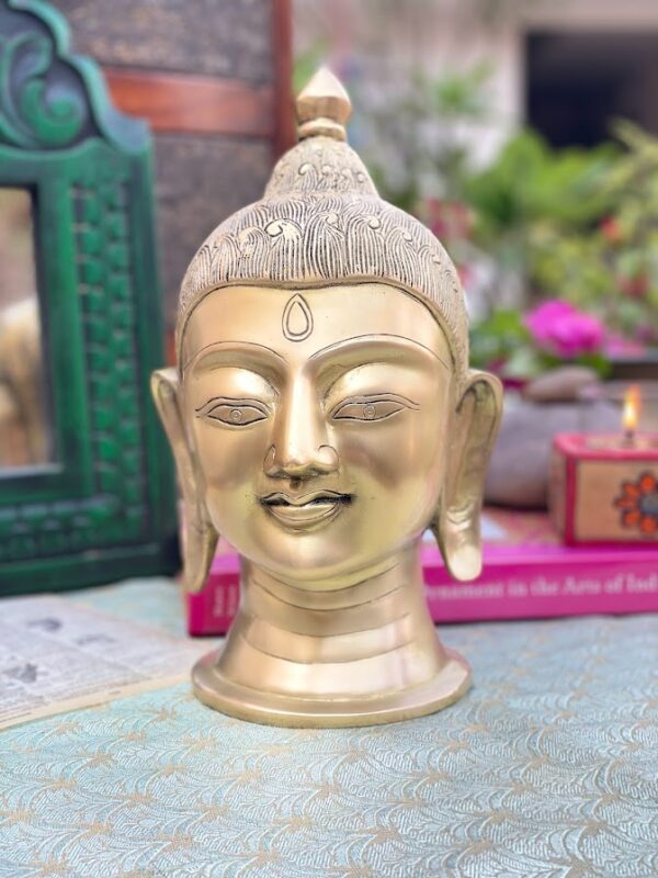 athepoo-Buddha Head(6"x4.5"x10")
