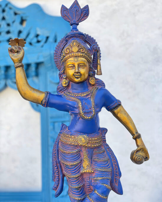 athepoo-Blue Lord Krishna