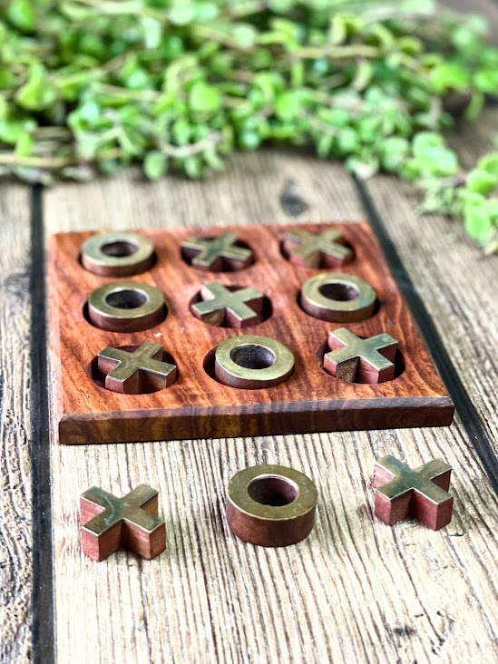 Athepoo-XOX - Tic-Tac-Toe Wooden Board