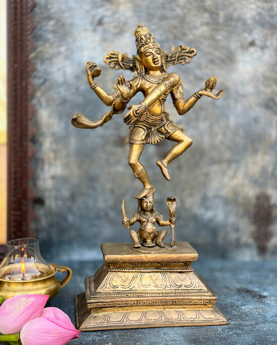 Athepoo-Lord Shiva (9"x5.5"x17")