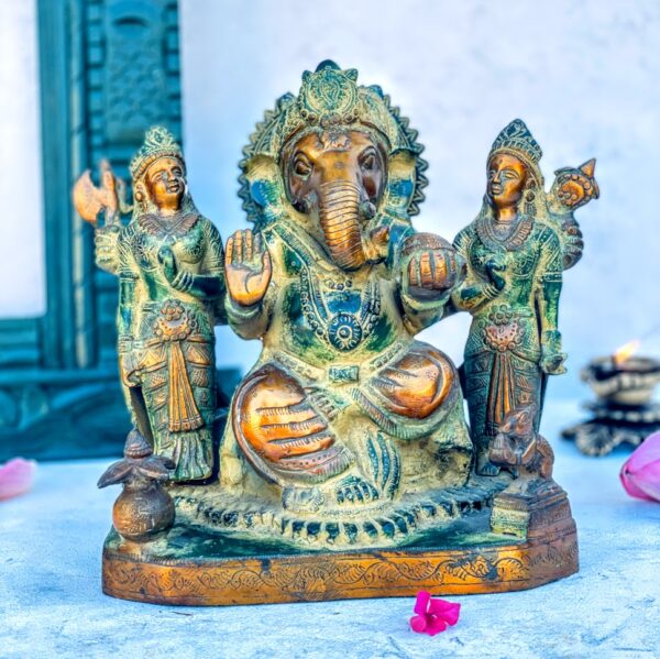 Athepoo- Lord Ganesh (12"x6.5"x11")
