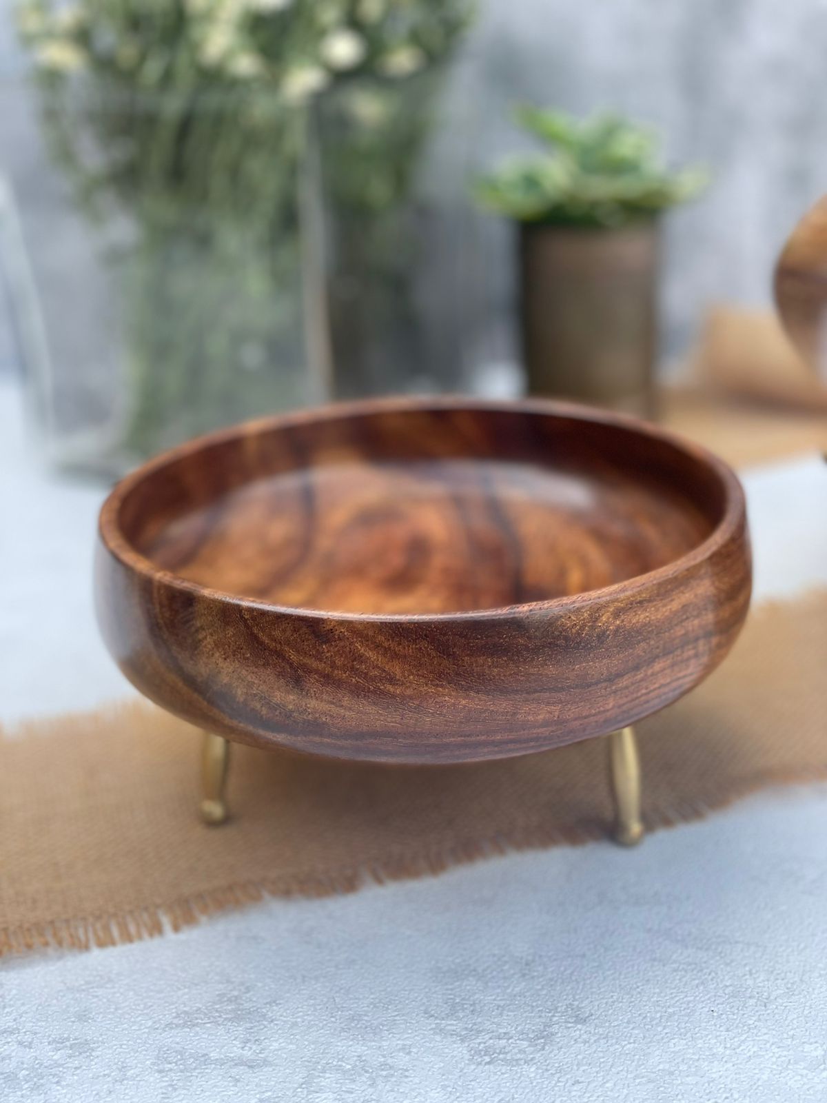 Wooden bowl - Athepoo